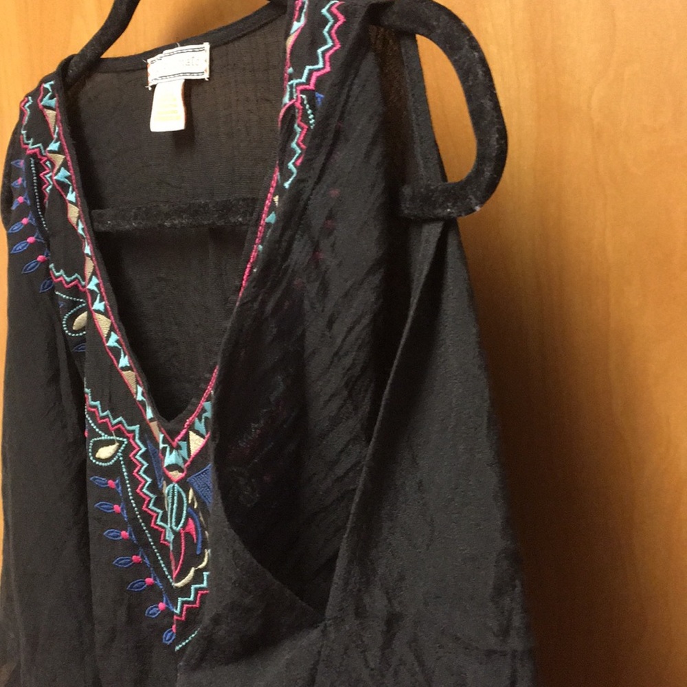 Flowing patterned Blouse - Picture 3 of 3
